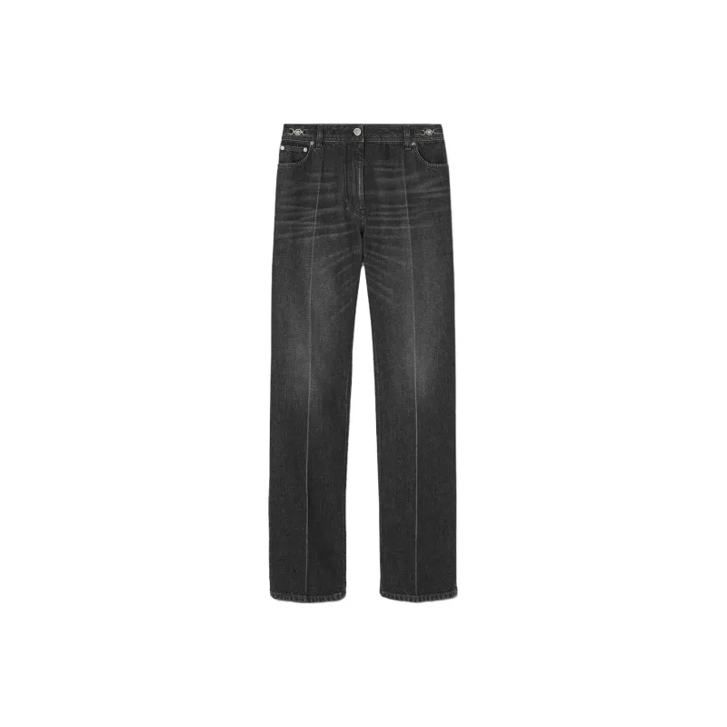 VERSACE Medusa '95 Mid rise Straight leg Jeans-0