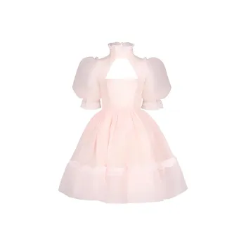 Selkie Short Sleeved Dresses Women's Light Pink