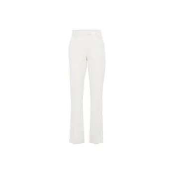 Brunello Cucinelli Monili Embellished Straight Leg Trousers