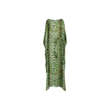 Roberto Cavalli Long Sleeved Dress Women's Green