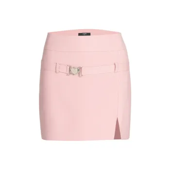 AZEPAM Casual Short Skirts Women's Pink