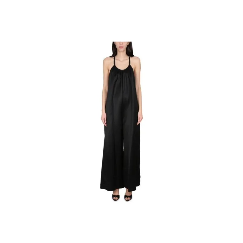 Alysi Sleeveless Round Neck Jumpsuit-0