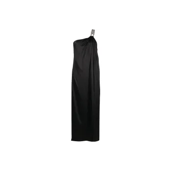 Stella McCartney Chain Embellished One Shoulder Dress