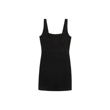 Hollister Sleeveless Dress Women's Black Washable