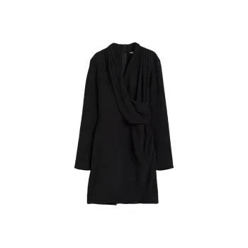 H&M Long Sleeved Dress Women's Black