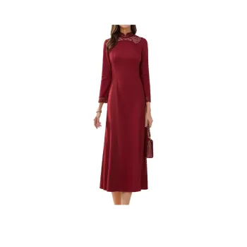 Mapping Long-Sleeved Dresses Women's