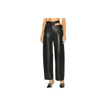 AGOLDE Broken Waistband Straight-leg Trousers