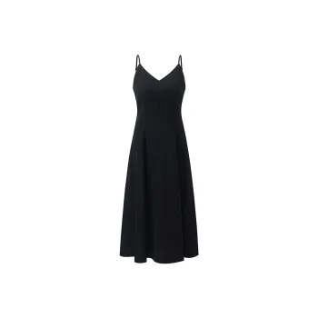 GOELIA Sleeveless Dress Women's Black