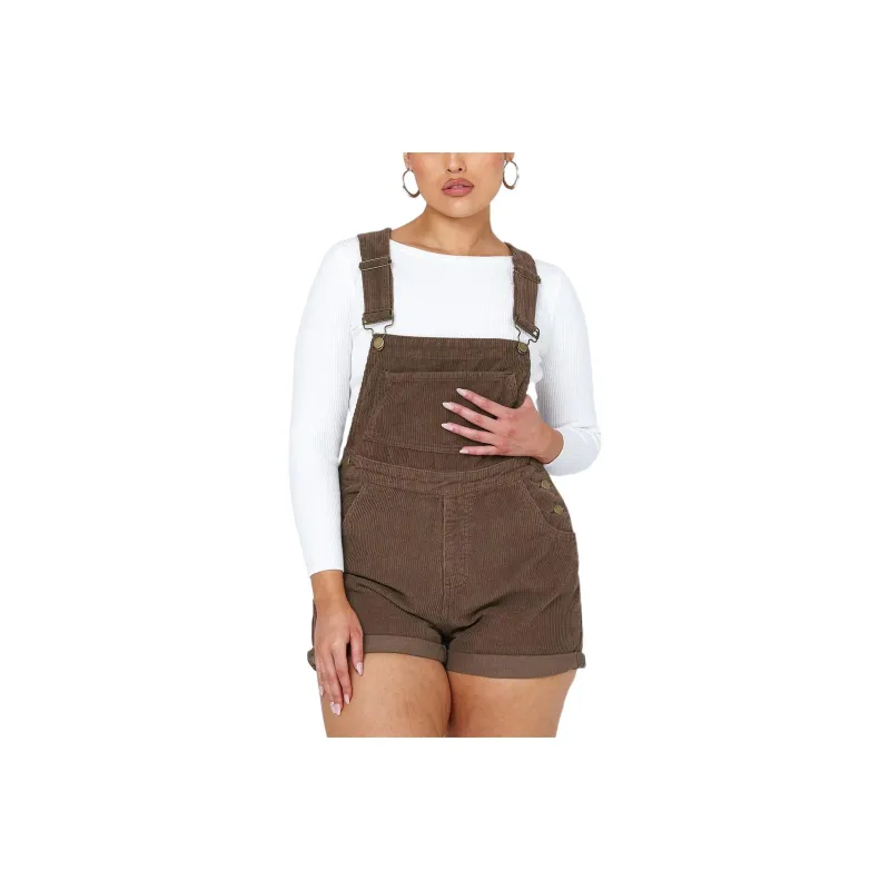 PRINCESS POLLY KACEY OVERALLS Overalls Women's BROWN/Brown-0