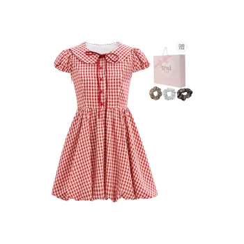 SNBL Short Sleeved Dress Women's Red