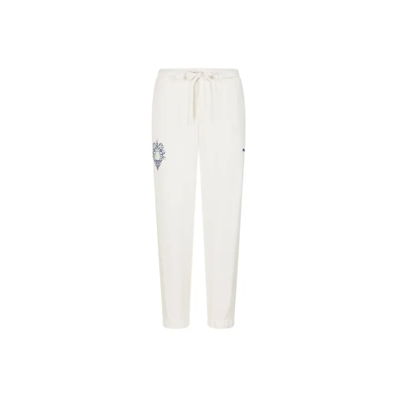 PUMA Knitted Sweatpants Women's White-0