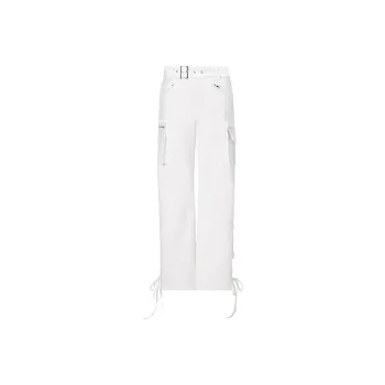 JYOSEI Cargo Pants Women's White