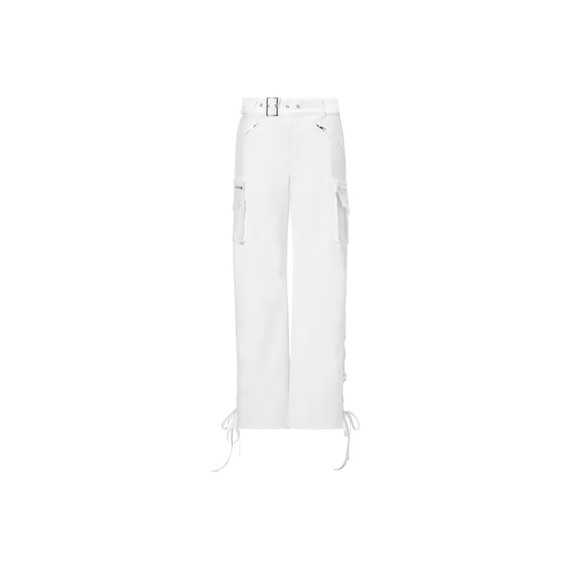 JYOSEI Cargo Pants Women's White-0