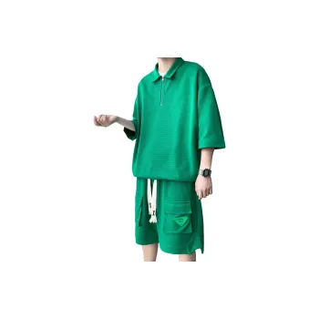 ZWWWZ Shirt Matching Set Unisex