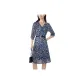 Floral Dark Blue