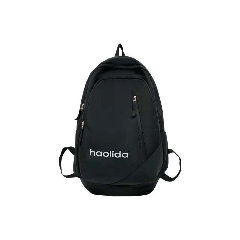 Single Warehouse Nylon Backpack Unisex White/Pink/Blue/Green/Black-20
