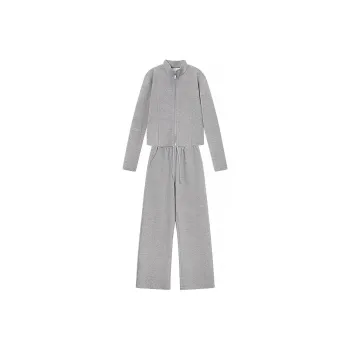 Fragment Fashion Clothing Sets Women's Light Gray