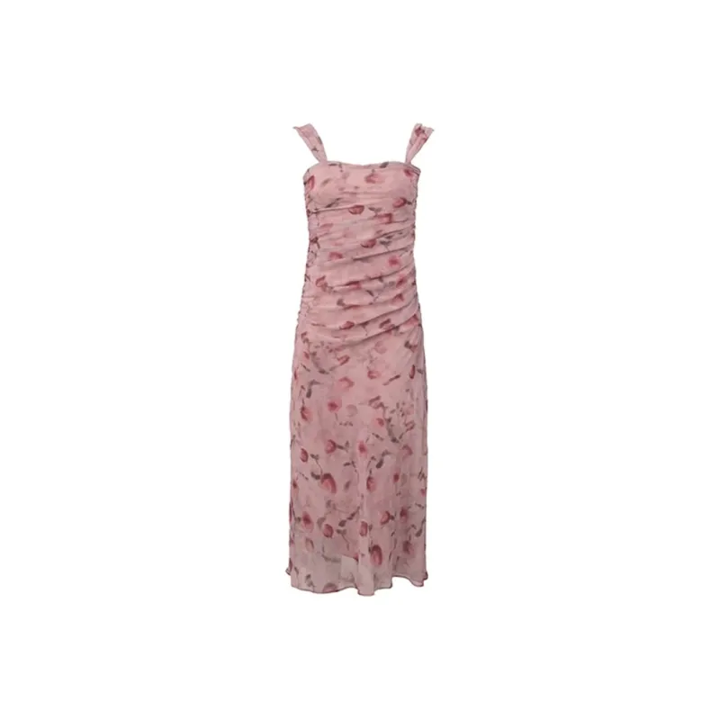 JOSR Slip Dresses Women's Pink-0
