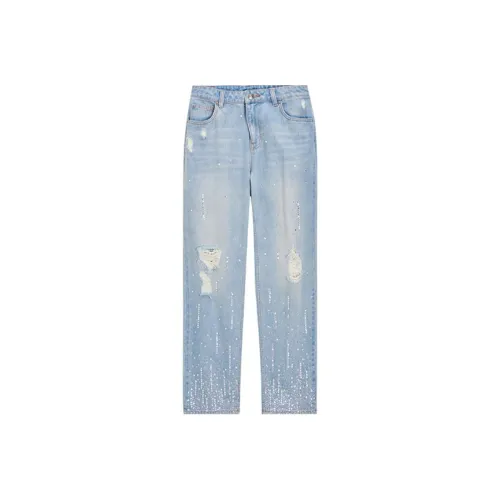 Ed Hardy FW24 Jeans Women's Indigo
