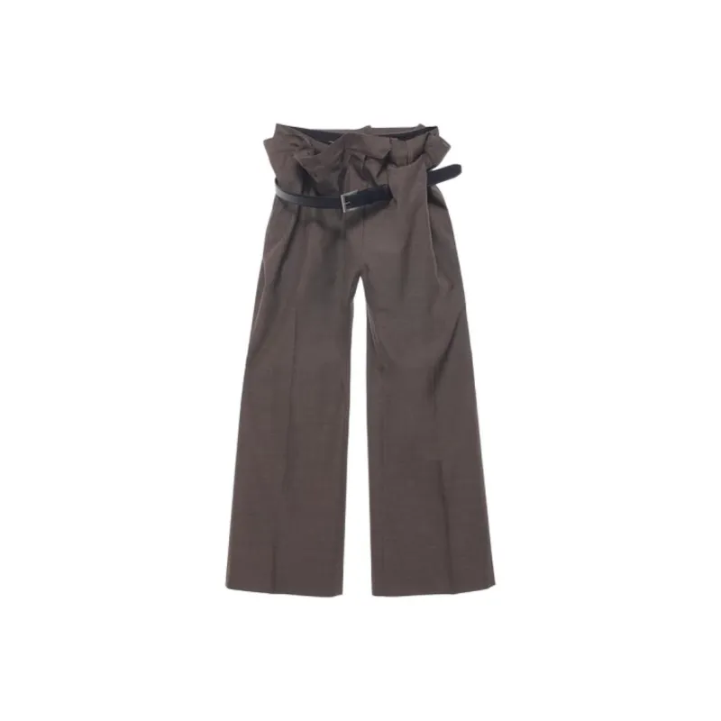 Acne Studios SS25 Casual Pants Women's Brown-0