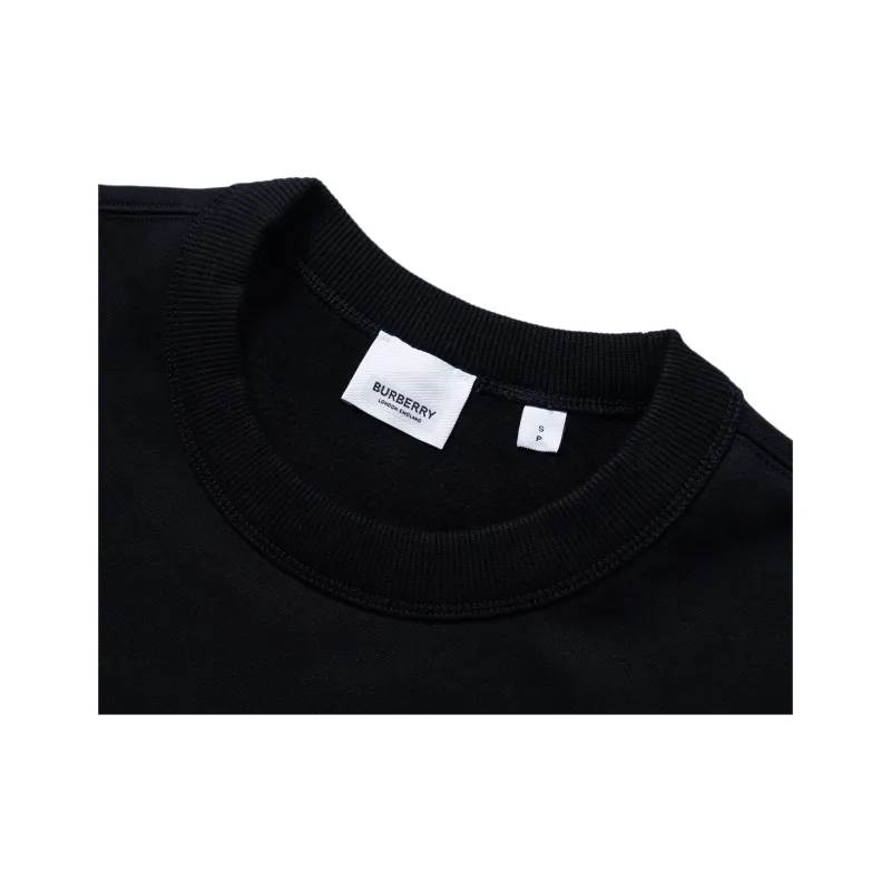 Burberry Fawson Logo Print Crewneck Sweatshirt-9