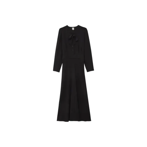 INES DE LA FRESSANGE Long Sleeved Dress Women's Black