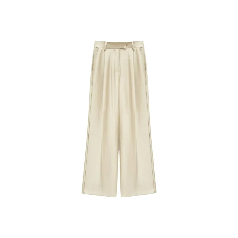 INSUN Suit Trouser Women's Light Gold-0