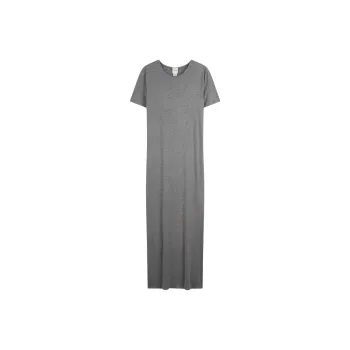 CALVIN KLEIN Short Sleeved Dresses Women's Coconut Gray