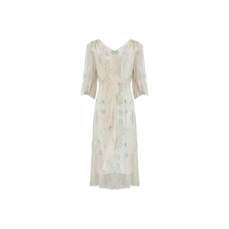 Ink Beauty Short Sleeved Dress Women's-0