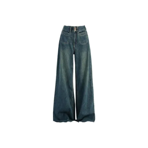 HELEH Jeans Women's Dark Blue