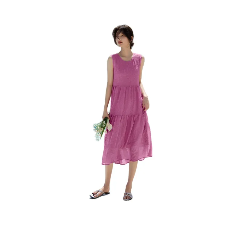 XWI Sleeveless Dress Women's Fuchsia-0