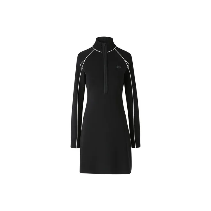 III VIVINIKO Long Sleeved Dresses Women's Black-0