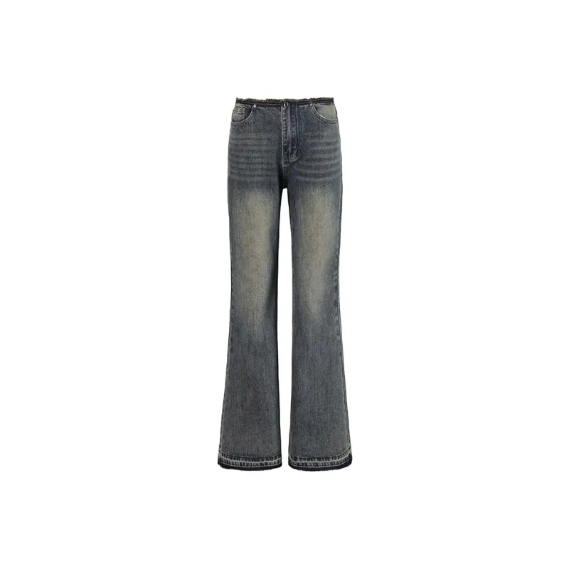 Wen Shan Jeans Women's Vintage Blue-2