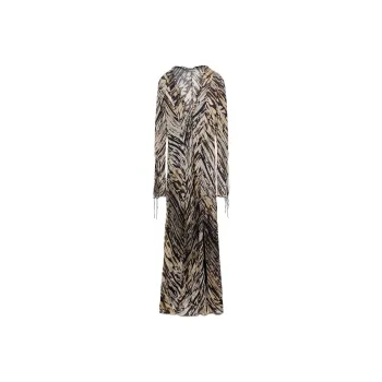 ZARA ZW Series Long-Sleeved Dresses Women's Green