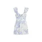 Blue All over Print