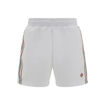 CASABLANCA Stripe Detailing Shorts