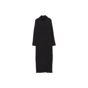 Beams Long Sleeved Dress Women's Black