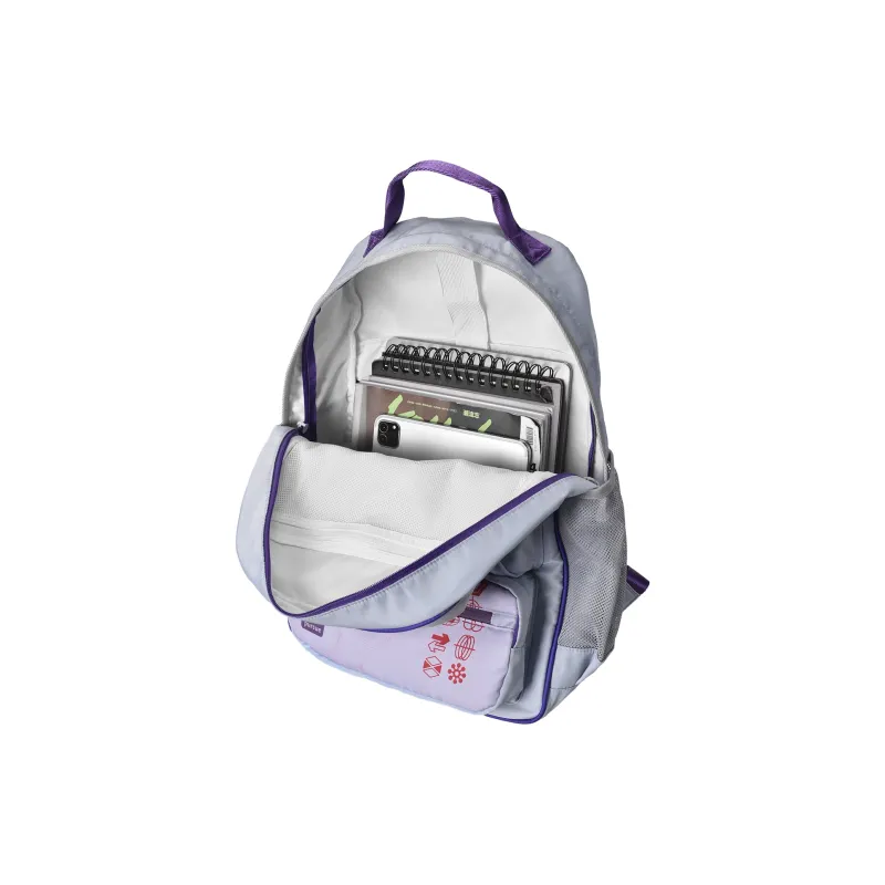 8atheist Polyester Backpack Unisex White-32