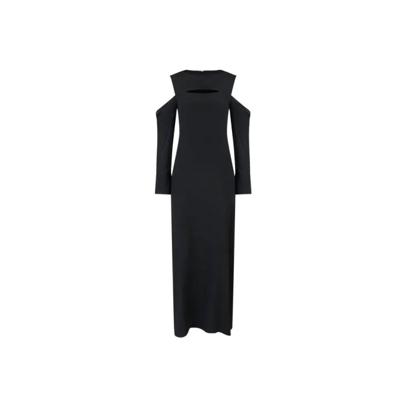 ERIKA CAVALLINI Long-Sleeved Dresses Women's Black-0