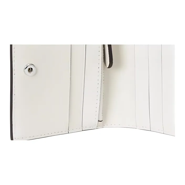 LAUREN RALPH LAUREN Leather Wallet Trumpets Women's White-3