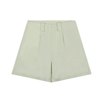 FAIRFAFO Casual Shorts Women's Apricot