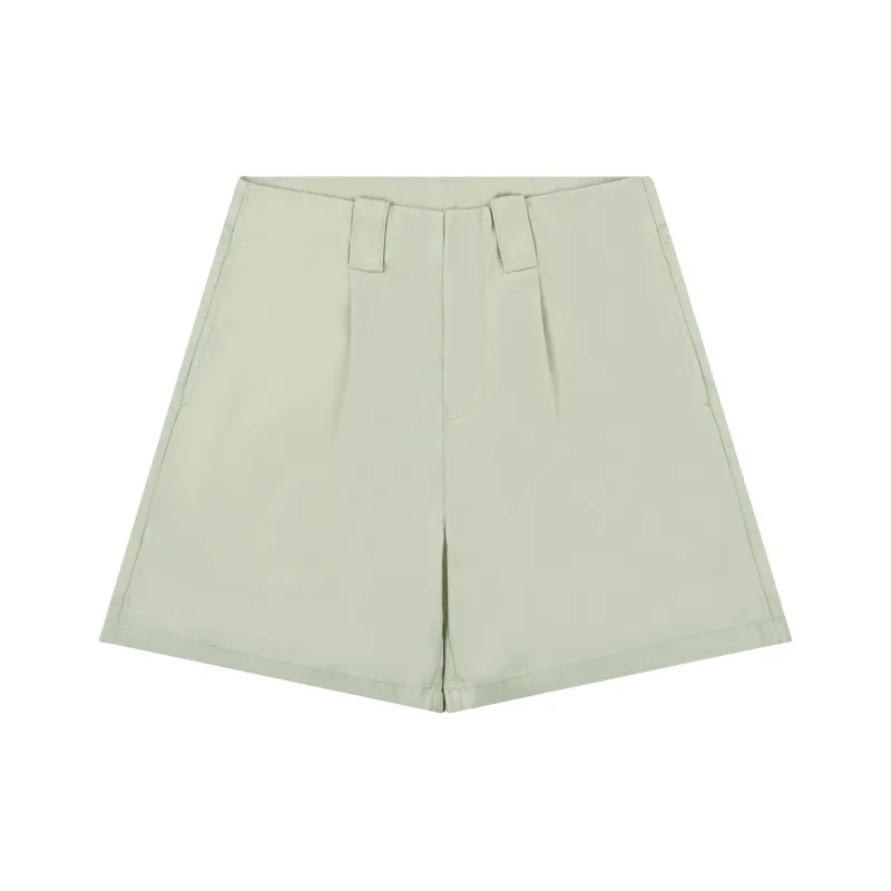 FAIRFAFO Casual Shorts Women's Apricot-0