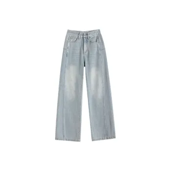 Shuhao Bai Jeans Women's Light Blue