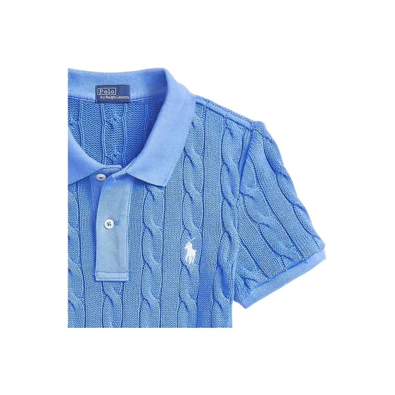 Polo Ralph Lauren SS25 Polo Shirt Women's Blue-3