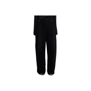 Balenciaga Large Baggy Jeans 'Matte Black'
