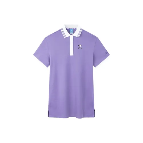 Anta Short Sleeved Dress Women's Crystal Purple
