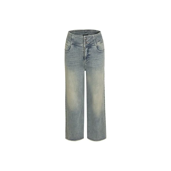 LIUREGALI Jeans Women's Sky Blue-0