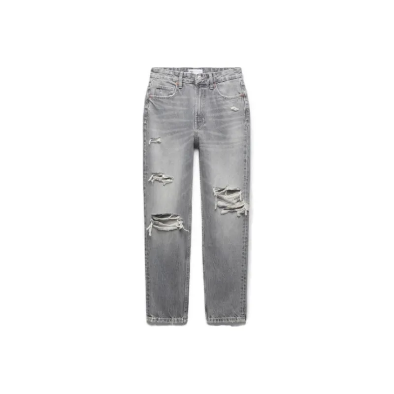 ZARA Jeans Women's Coal Gray-0