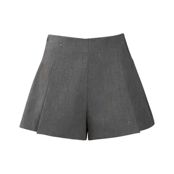 TAMMY TANGS Casual Shorts Women's Gray