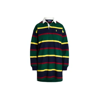 Polo Ralph Lauren Long Sleeved Dresses Women's Green